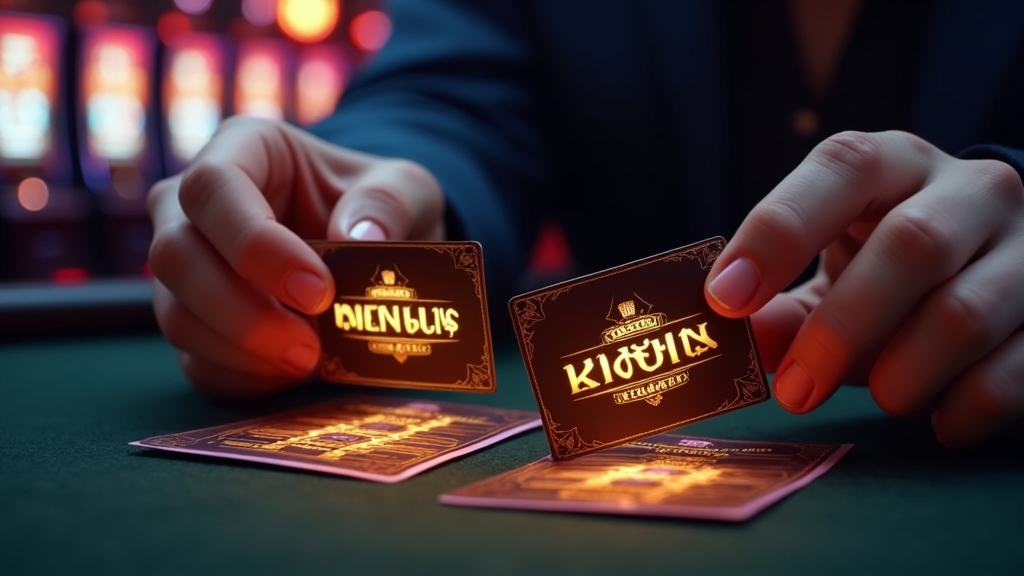 New player comparing different bonus code offers in a casino setting